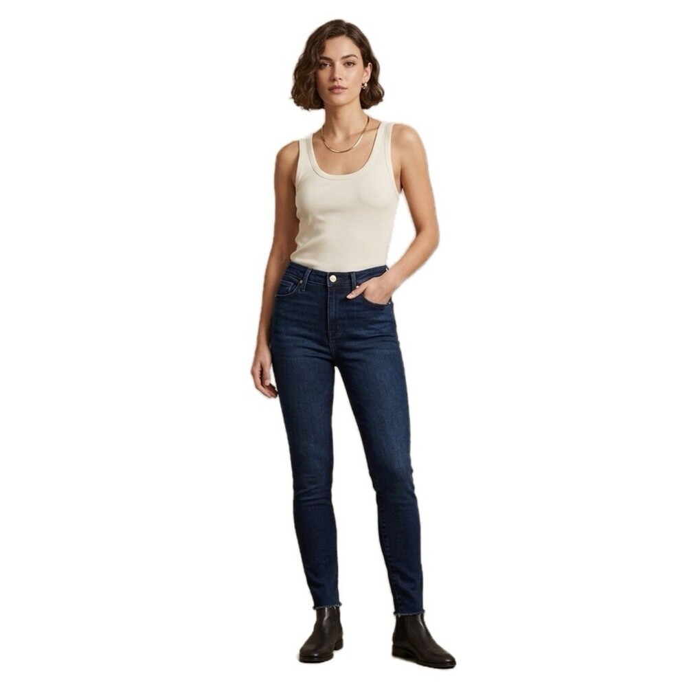 Kut from the Kloth Charlize High-Rise Cigarette Leg Denim Jeans